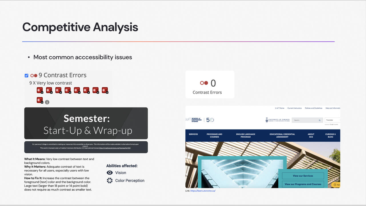 Black image with title and colourful screenshot